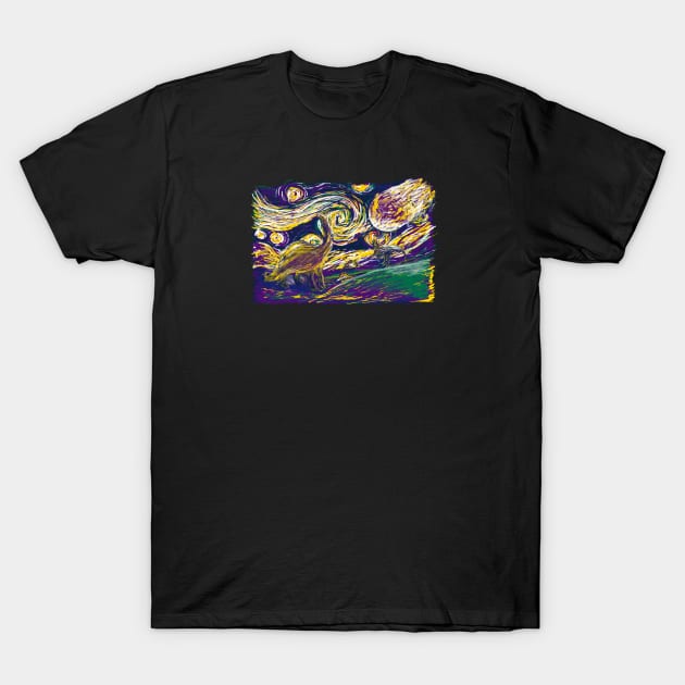 Starry Extinction 2 T-Shirt by ZZDeZignZ